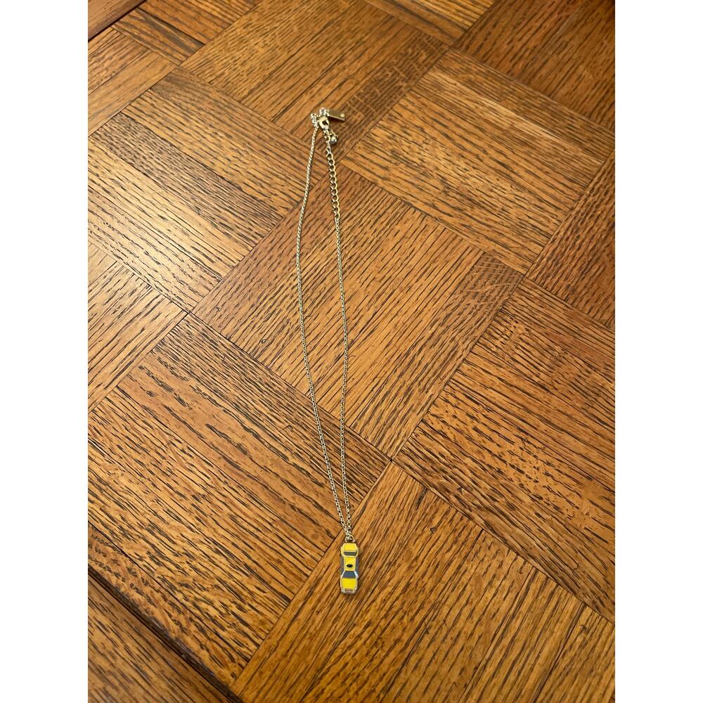 Kate Spade Taxi charm necklace